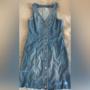 GUESS L.A. Dresses|GUESS Denim High Stretch Bodycon Dress,Color:Blue,Size M,NEW!